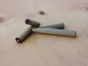 A close-up of two Colibri Healing kuripes side by side.